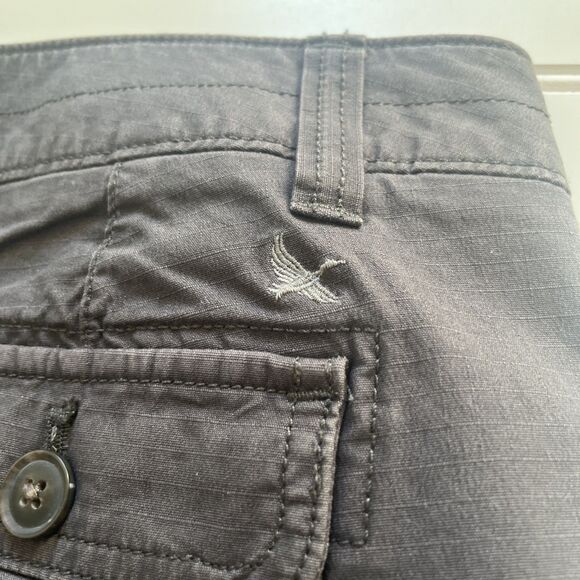 Eddie Bauer Women's Pants Size 4 Gray  Mid Rise Relaxed Fit - Picture 10 of 14